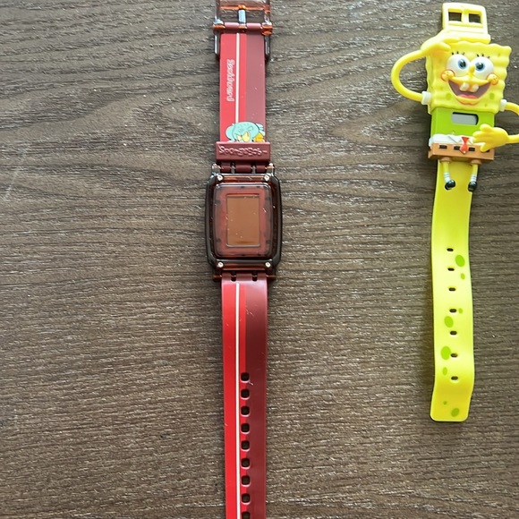 2002 Spongebob and 2004 Squidward Watches - Picture 4 of 7